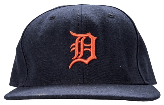 2013 Miguel Cabrera Game Used Detroit Tigers Road Cap (MLB Authenticated)